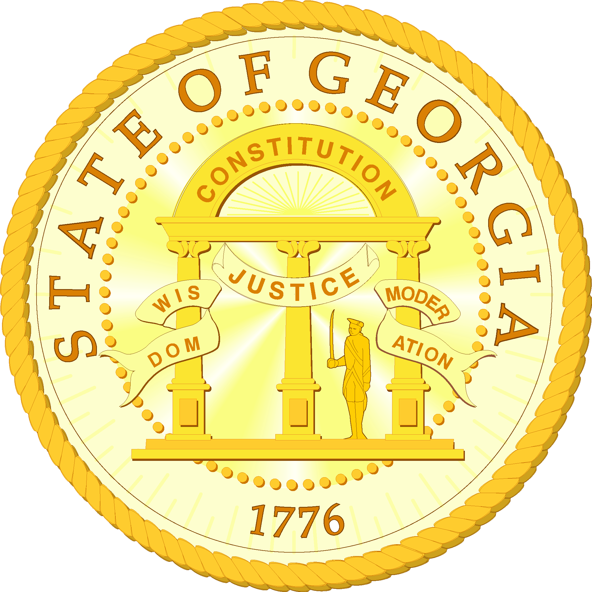 Georgia State Seal Logo